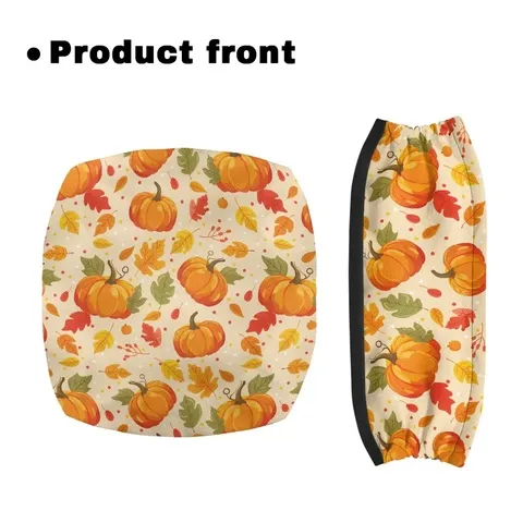 Capas de Proteção para Andador Coloranimal Pumpkin 2 Peças, Capas Decorativas em Tecido de Poliéster para Andador de Rolo para Idosos