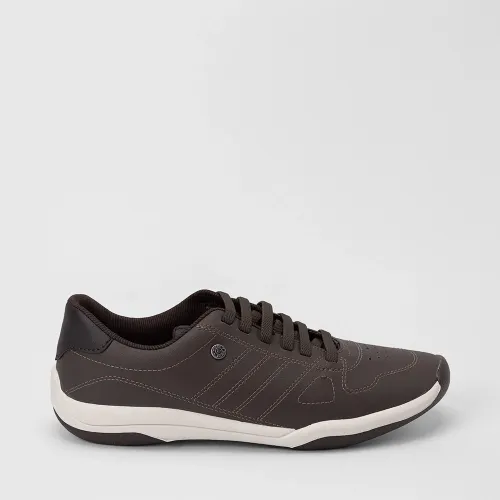 Tênis Casual Masculino Woche Marrom