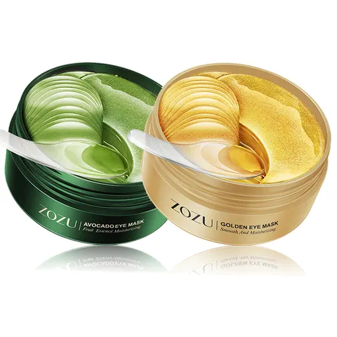 120 pçs abacate colágeno dourado máscara de olho anti círculos escuros remoção sacos de olho hidratante endurecimento remendos para os olhos produtos de cuidados com a pele