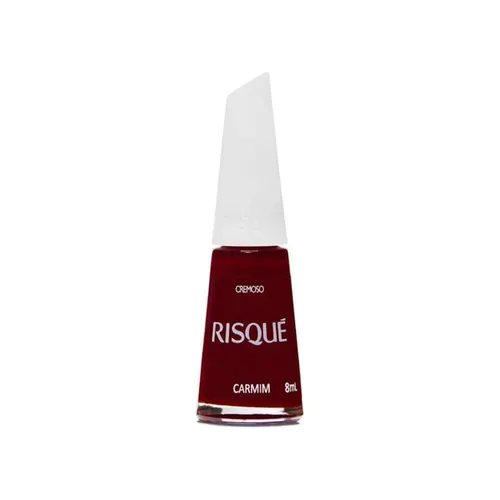 Esmalte Risqué Vermelho Cremoso Carmim 8ml