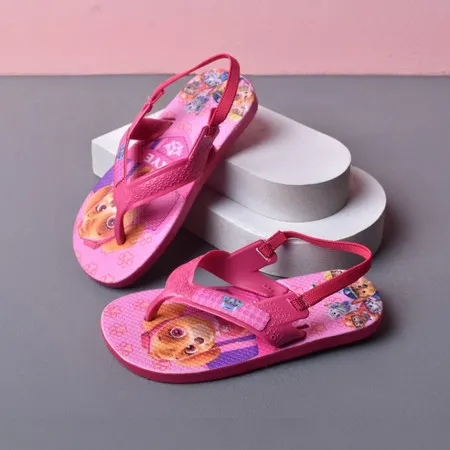 Sandalia Pepete Bebe Menina Feminino Stitch Patrulha Canina Skye Princesas Dia a dia Escola