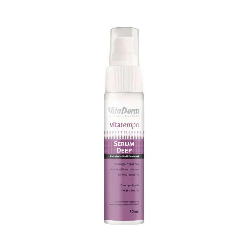 Vita Derm Vitatempo Deep Multifuncional Sérum Redutor de Linhas 50 ml
