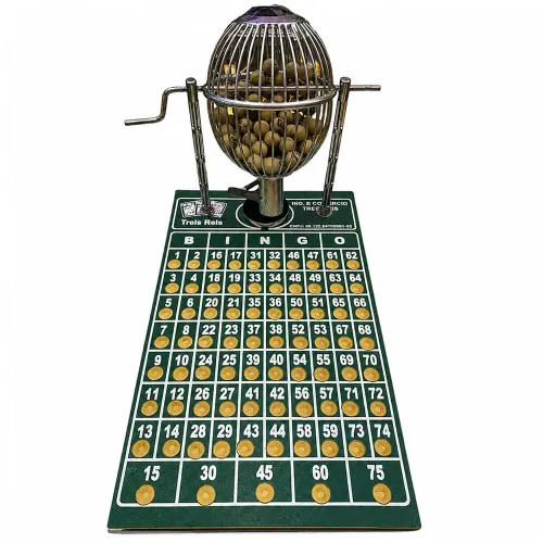 Bingo N 1 de 75 Peças Três Reis