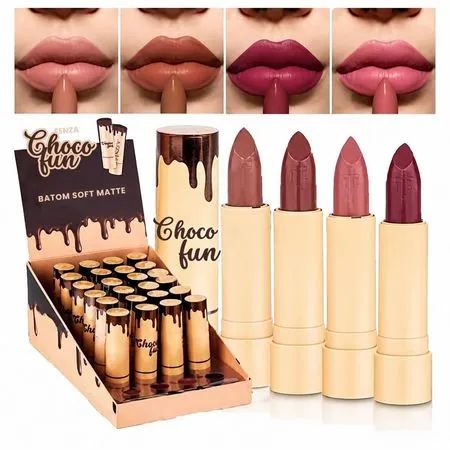 BATOM SOFT MATTE CHOCO FUN - FENZZA