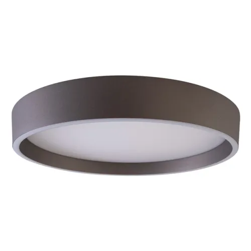 Plafon Led de Sobrepor Alumínio Café 54w 3000k Dome