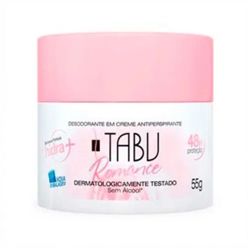Desodorante Creme Tabu Romance 55g