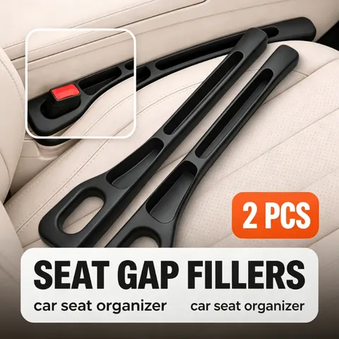 Tiras Organizadoras para Carro, Caixa de Armazenamento para Fenda entre os Assentos, Preenchedor de Espaços entre os Assentos, Acessórios de Decoração Interior