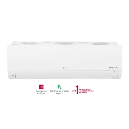 Ar-Condicionado LG Dual Inverter Compact +AI 9.000 BTU Quente/Frio 220V - S3-W09AAQAL