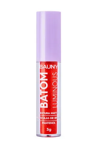 Batom Líquido Bauny Hot Luminous 3g
