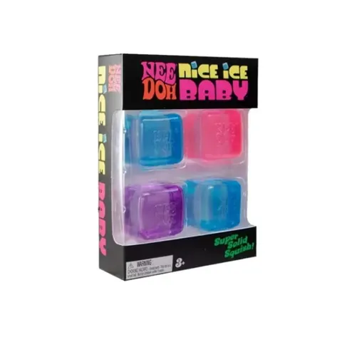 Em Estoque: Brinquedo Sensorial Squishy Schylling Needoh Nice Cube, Fidget Squishies Needooh, Blocos Antiestresse para Alívio de Pressão