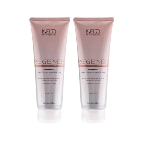 Kit K.Pro Regenér 2 Shampoos 240 ml