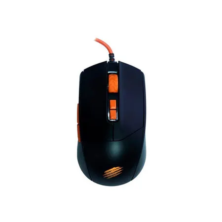 Mouse Gamer Oex Hades Ms325 3600 Dpi 7 Botoes Led Laranja Cabo Trançado Usb Óptico Original