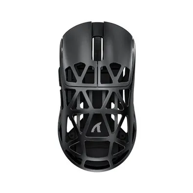 Mouse Gamer sem Fio Attack Shark R2 Magnesium, 42000 DPI, Liga de Magnésio, Switch Óptico, Tri-Mode Wireless Bluetooth USB-C, Preto - R2