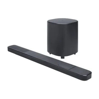 Soundbar JBL Bar 1000 M2, 7.1.4 Canais, Dolby Atmos e DTS:X, Subwoofer sem Fio, Preta - JBLBAR1000M2BLKBR