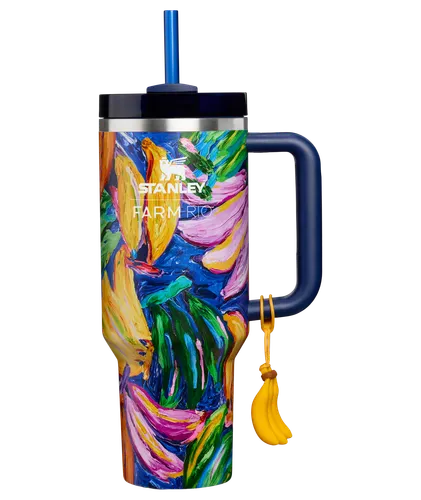 Stanley 1913 Farm Rio Copo Quencher 2.0 Painted Bananas 1.18 L