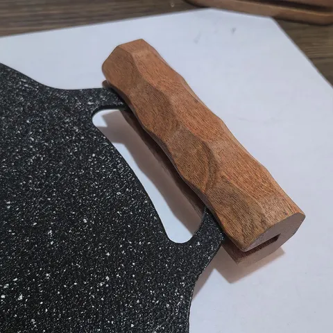 2 pçs sapele pan isolado aperto anti escaldadura grill pan aperto isolado resistente ao calor para panelas molho panhar grelhar pan