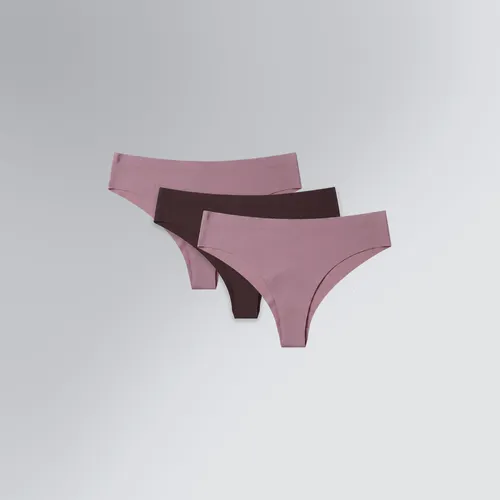 Kit 3 Calcinhas Biquíni Brief Corte a Laser Feminino