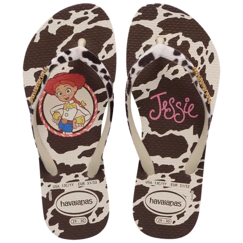 Chinelo Havaianas Infantil e Adulto Slim Disney Trendy Jessie