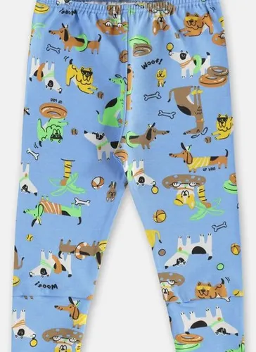 Calça para Bebê Menino em Suedine Essentials Azul
