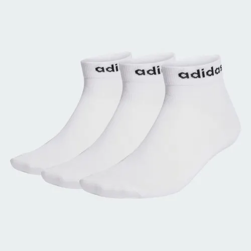 Meias Finas Linear Ankle 3 Pares Unisex adidas