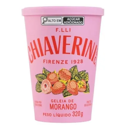 GELEIA DE MORANGO - CHIAVERINI - IT - 320G