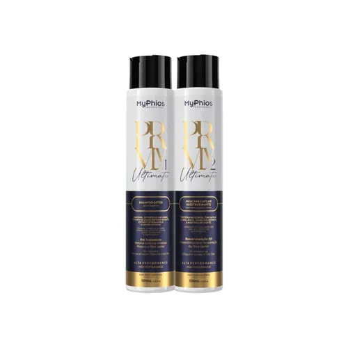 Kit MyPhios Ultimate PRMY Shampoo Detox e Máscara 500 ml