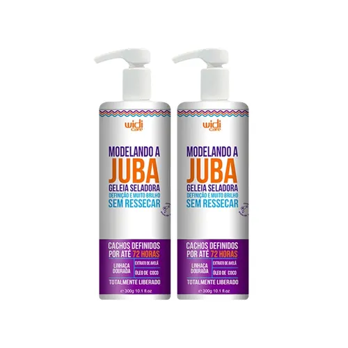 Kit Widi Care Modelando a Juba 2 Geleia Seladora 300 g