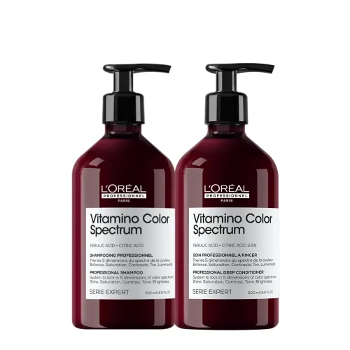 Kit Shampoo e Condicionador L'Oréal Professionnel Vitamino Color Spectrum 500ml