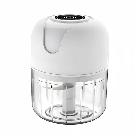Mini Processador Triturador sem Fio Elétrico 250ML de Alimentos para Legumes Alho Gengibre Espremedor de Alho