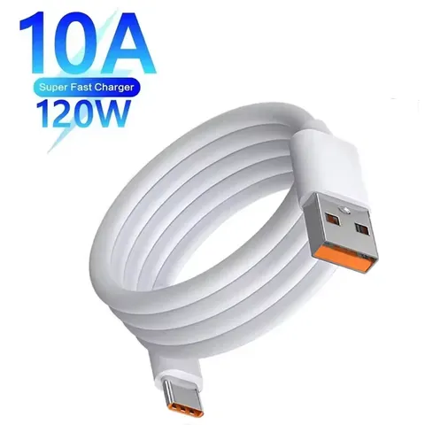 120w cabo de carregamento super rápido 10a usb tipo c cabo carregador de telefone cabo de dados para xiaomi samsung huawei carga rápida cabo usb c