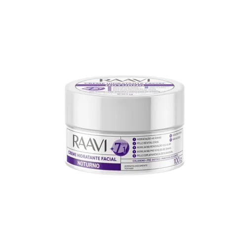 Raavi Creme Hidratante Facial Noturno 100 g