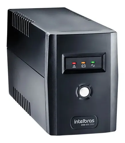 Intelbras Xnb 600va Nobreak Interativo Monovolt 220v Cor Preto