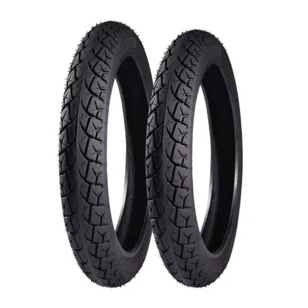 PAR DE PNEU NOVO TITAN 150 CG 125 FAN 160 YBR MOTO EXTREME