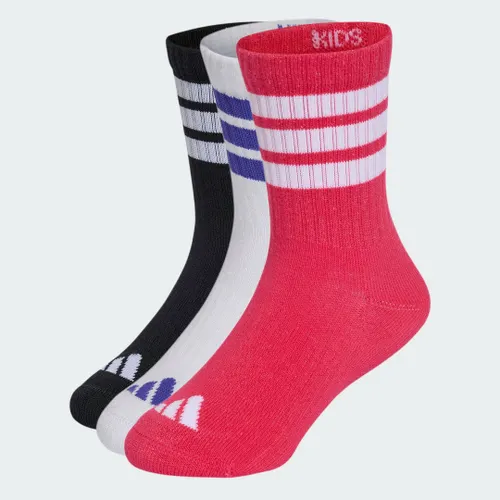 Meias Acolchoadas Três Listras Infantil (3 Pares) Kids adidas