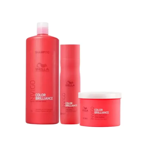 Kit Wella Profissionals Invigo Color Brilliance (3 Produtos)