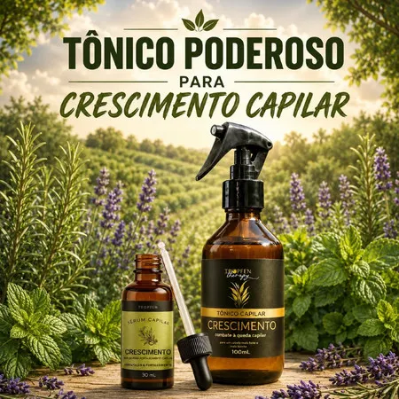Kit Terapia Capilar Óleo de Alecrim + Tônico Poderoso de Crescimento 100 mL