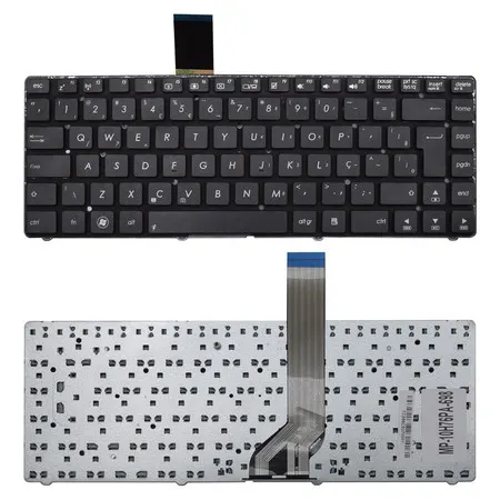 Teclado para Notebook compatível com Asus K Series K45 ABNT2