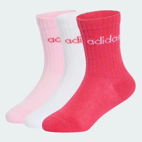 Meias Linear Kids Embalagem COM 3 Pares Kids adidas