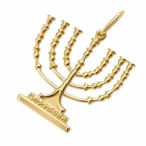 Pingente Candelabro 3 cm em Ouro 18K
