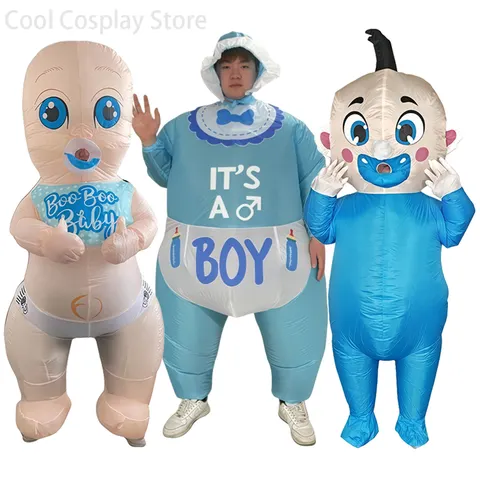 Fantasias Infláveis para Adultos e Bebês, Fantasias de Cosplay Fofas para Bebês, Fantasias para Halloween, Carnaval, Festa, Apresentações e Adereços de Palco