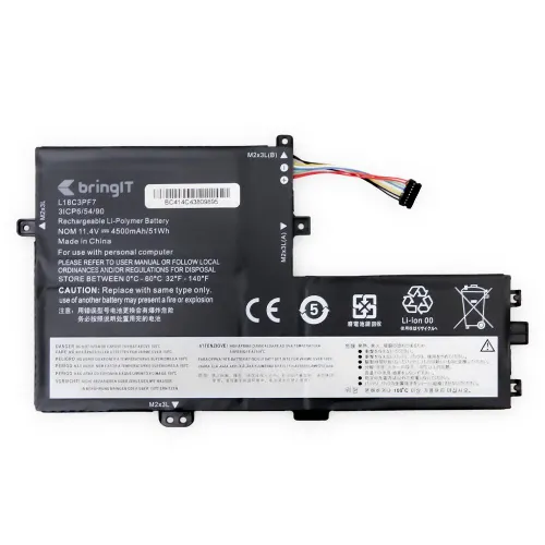 Bateria para Notebook Lenovo Part Number L18C3PF6 4500mAh 11.4V
