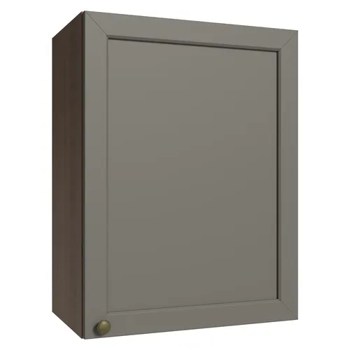 Armário Aéreo 50cm 1 Porta Rustic/Cinza Vik Madesa