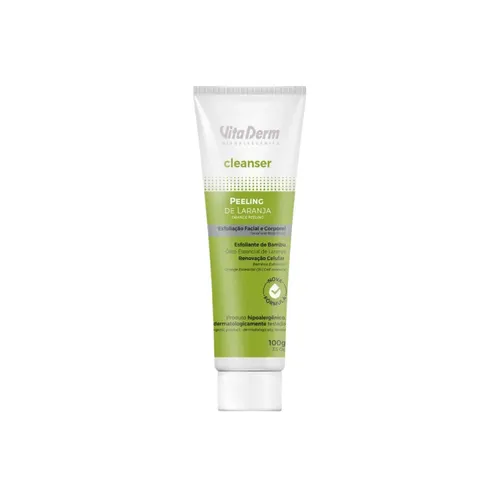Vita Derm Cleanser Peeling de Laranja Esfoliante Facial 100 g