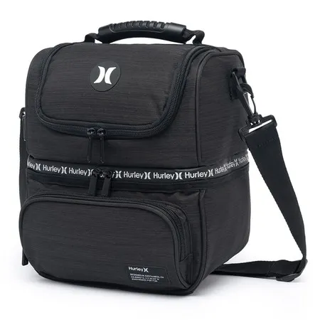 Lancheira Hurley Bolsa Térmica Marmita Fitness Academia Lanche Espaçosa Resistente