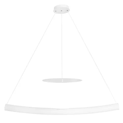 Pendente Led Alumínio Branco 20w 3000k