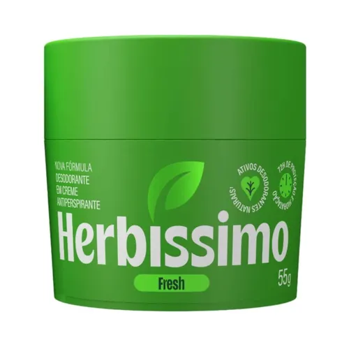 Desodorante Creme Herbissimo Fresh 55g