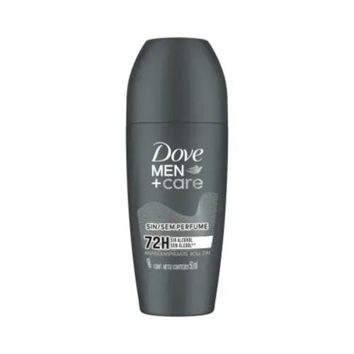 Desodorante Roll On Dove Men Care sem Perfume 50ml