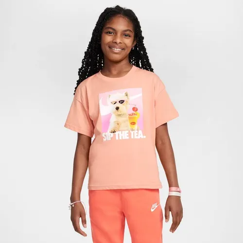 Camiseta Nike Sportswear Photo Infantil
