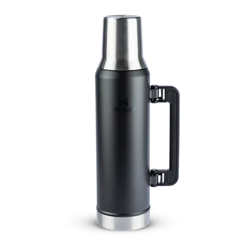 Garrafa Térmica Mate System Matte Black Stanley 1913 | 1.6L