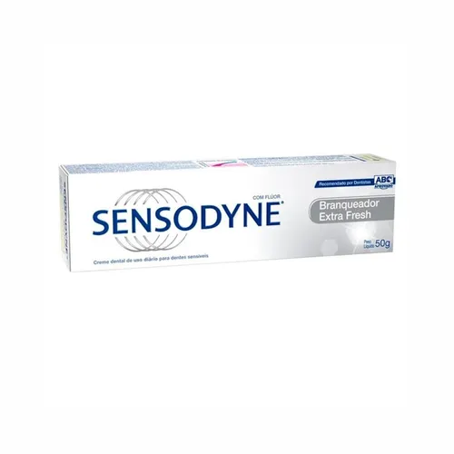 Creme Dental Sensodyne Extra Fresh Branqueador 50G